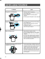 Preview for 17 page of Samsung SR-606EV Owner'S Instructions Manual