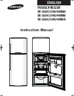 Samsung SR335NME Instruction Manual preview