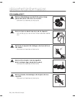 Preview for 126 page of Samsung SR8730 User Manual