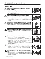 Preview for 8 page of Samsung sr8894 User Manual