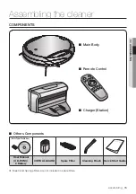 Preview for 15 page of Samsung SR8930 User Manual