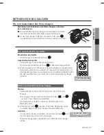 Preview for 75 page of Samsung SR8940 User Manual