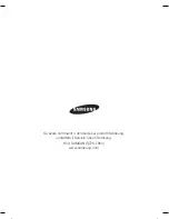 Preview for 54 page of Samsung SR8980 Manuale Dell'Utente