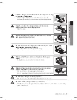 Preview for 117 page of Samsung SR8980 Manuale Dell'Utente