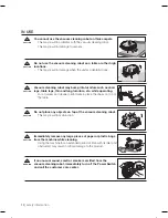 Preview for 118 page of Samsung SR8980 Manuale Dell'Utente