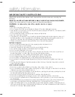 Preview for 3 page of Samsung SS7500 Series User Manual