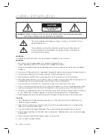 Preview for 2 page of Samsung SSA-S3010 User Manual