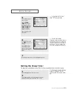 Preview for 49 page of Samsung ST-42W5P Owner'S Instructions Manual