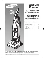 Preview for 1 page of Samsung SU-2910 Series Operating Instructions Manual