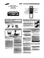 Samsung SV-150G Owner'S Manual preview