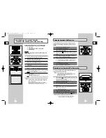 Preview for 20 page of Samsung SV-2000DS Instruction Manual