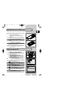 Preview for 9 page of Samsung SV-240B Instruction Manual