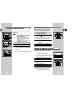 Preview for 19 page of Samsung SV-254G Instruction Manual