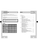 Preview for 2 page of Samsung SV-261GX Instruction Manual