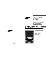 Preview for 1 page of Samsung SV-425G Service Manual