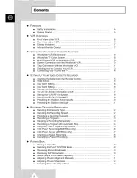 Preview for 6 page of Samsung SV-5000W Owner'S Instructions Manual