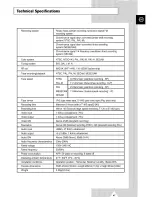 Preview for 51 page of Samsung SV-5000W Owner'S Instructions Manual