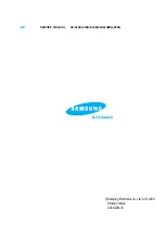 Preview for 2 page of Samsung SV-610X Service Manual