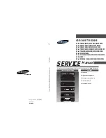 Preview for 1 page of Samsung SV-627X Service Manual