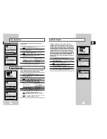 Preview for 21 page of Samsung SV-643B Instruction Manual