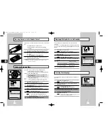 Preview for 9 page of Samsung SV-H30K Instruction Manual