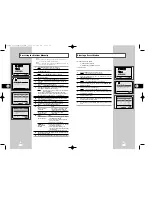 Preview for 11 page of Samsung SV-H30K Instruction Manual