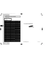 Preview for 25 page of Samsung SV-H30K Instruction Manual