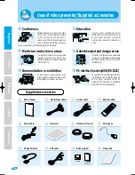 Preview for 4 page of Samsung SVP-6000N/P User Manual