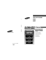 Preview for 1 page of Samsung SVR-537 Service Manual