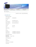 Preview for 53 page of Samsung SyncMaster 225MS (Spanish) Manual Del Usuario