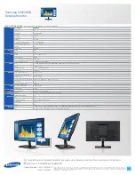 Preview for 2 page of Samsung SyncMaster S20C200B Specifications