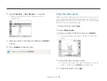 Preview for 30 page of Samsung TL320 - Digital Camera - Compact Quick Reference