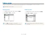 Preview for 67 page of Samsung TL320 - Digital Camera - Compact Quick Reference