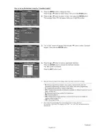 Preview for 42 page of Samsung TX-R3079WH Owner'S Instructions Manual