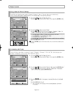 Preview for 18 page of Samsung TX-S2740 Owner'S Instructions Manual