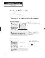 Preview for 16 page of Samsung TXP-2011 Owner'S Instructions Manual