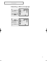 Preview for 17 page of Samsung TXP-2011 Owner'S Instructions Manual