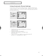 Preview for 23 page of Samsung TXP-2011 Owner'S Instructions Manual