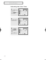 Preview for 28 page of Samsung TXP-2011 Owner'S Instructions Manual