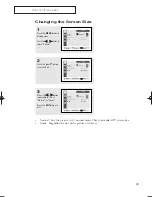 Preview for 29 page of Samsung TXP-2011 Owner'S Instructions Manual