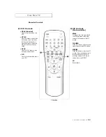 Preview for 13 page of Samsung TXP1430F, TXP1634F, TXP2022 Owner'S Instructions Manual