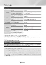 Preview for 62 page of Samsung UBD-M9000/XU Full Manual