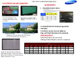 Preview for 4 page of Samsung UC6400 Troubleshooting Manual