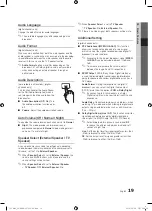 Preview for 19 page of Samsung UE32C4000 User Manual