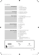 Preview for 3 page of Samsung UE32C6620UK User Manual