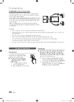 Preview for 10 page of Samsung UE32C6620UK User Manual