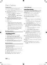 Preview for 14 page of Samsung UE32C6620UK User Manual