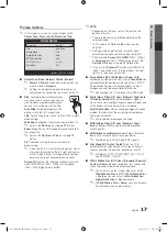 Preview for 17 page of Samsung UE32C6620UK User Manual