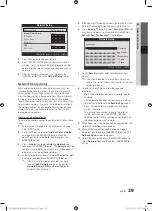 Preview for 29 page of Samsung UE32C6620UK User Manual