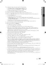 Preview for 33 page of Samsung UE32C6620UK User Manual